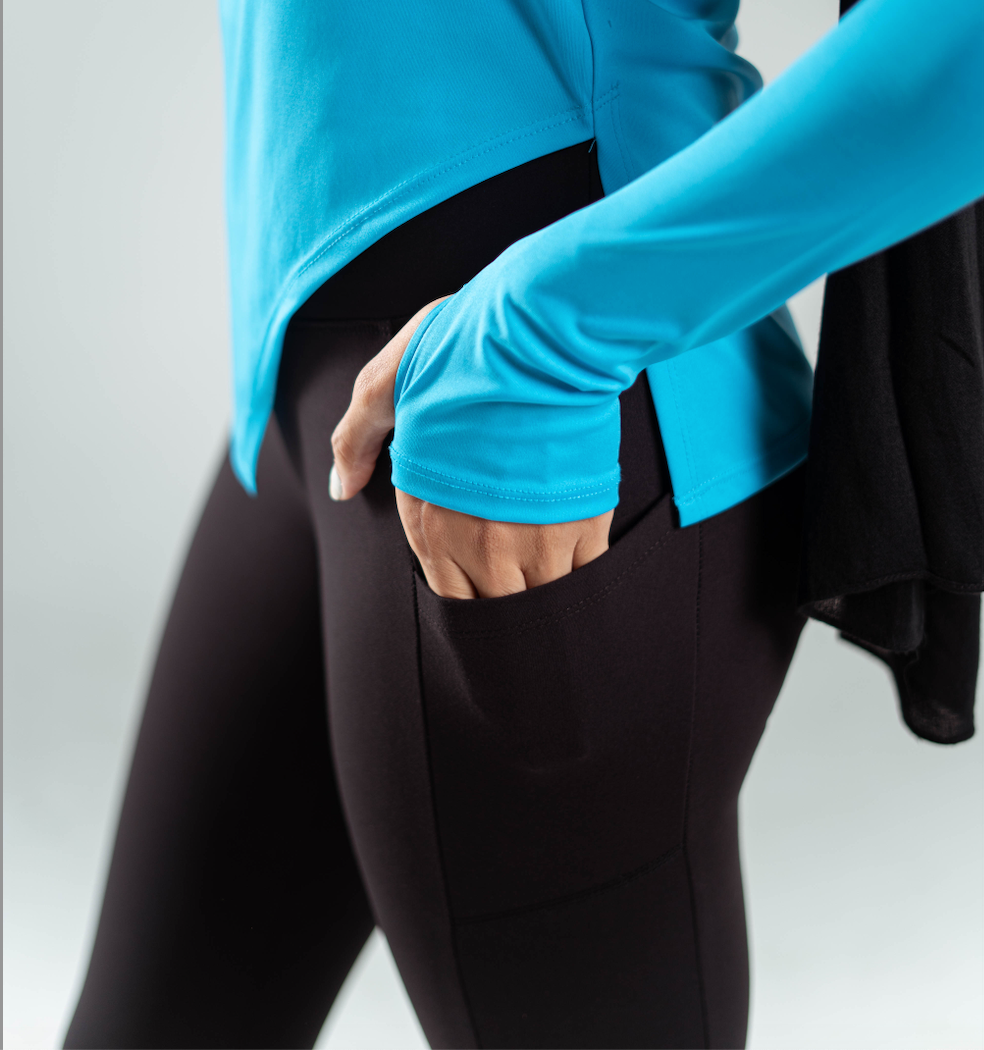Fit Tribe Pocket Leggings collection — leggings with deep secure side pockets for phone and keys