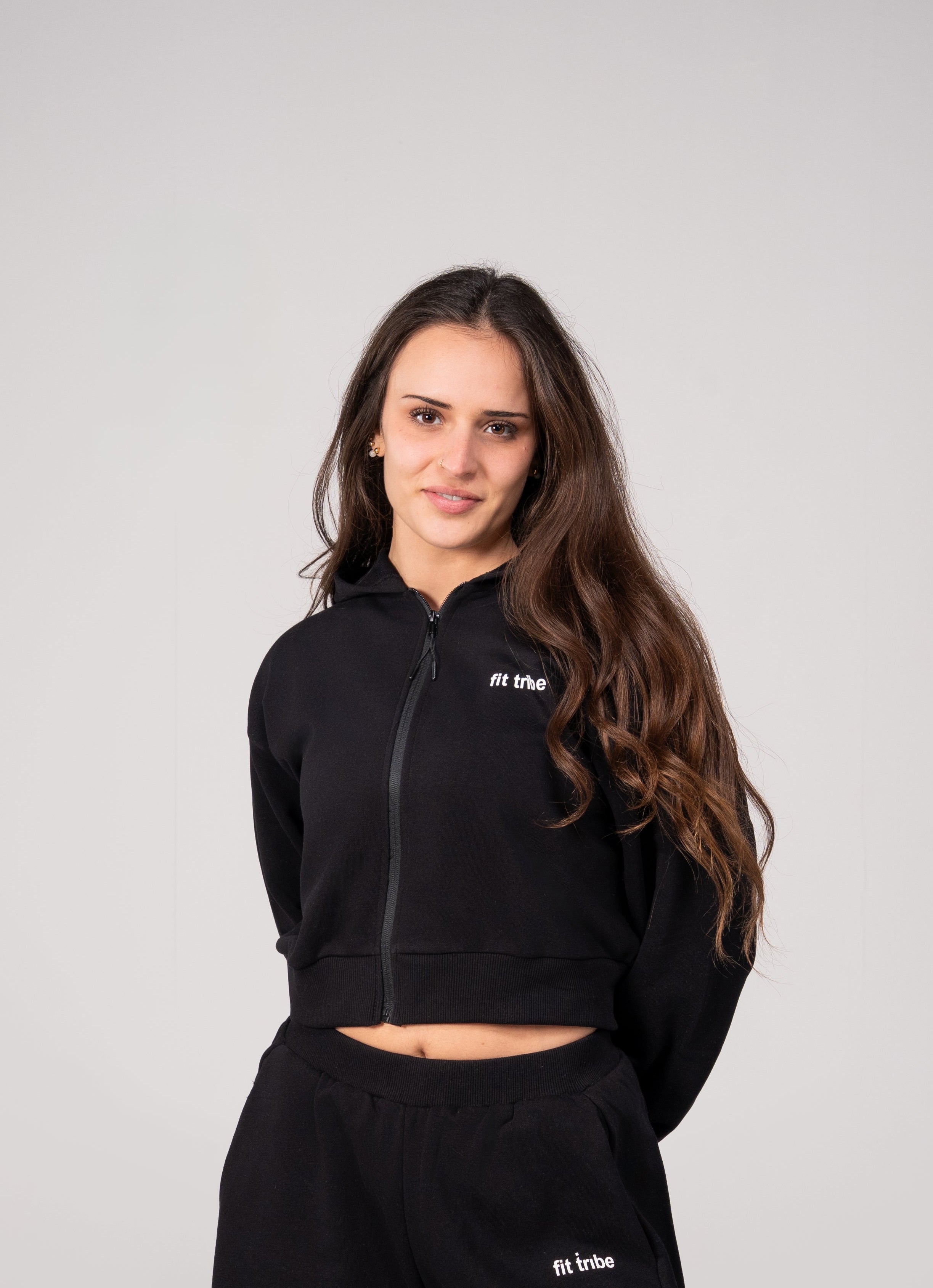 OFF-DUTY CLOUD COTTON JACKET - Black