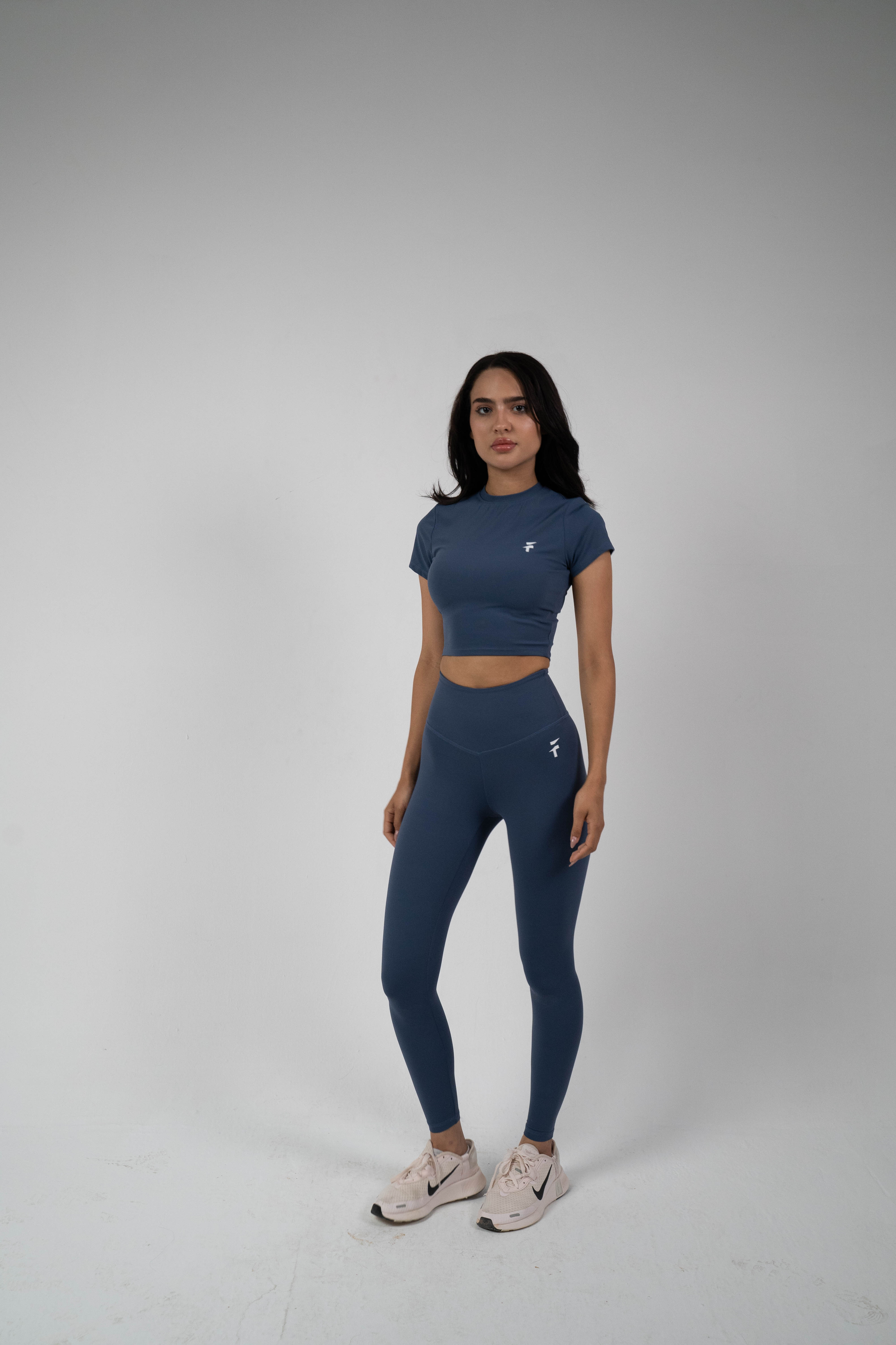 ULTRA SOFT ESSENTIAL LEGGINGS - Warm Indigo - FIT TRIBE