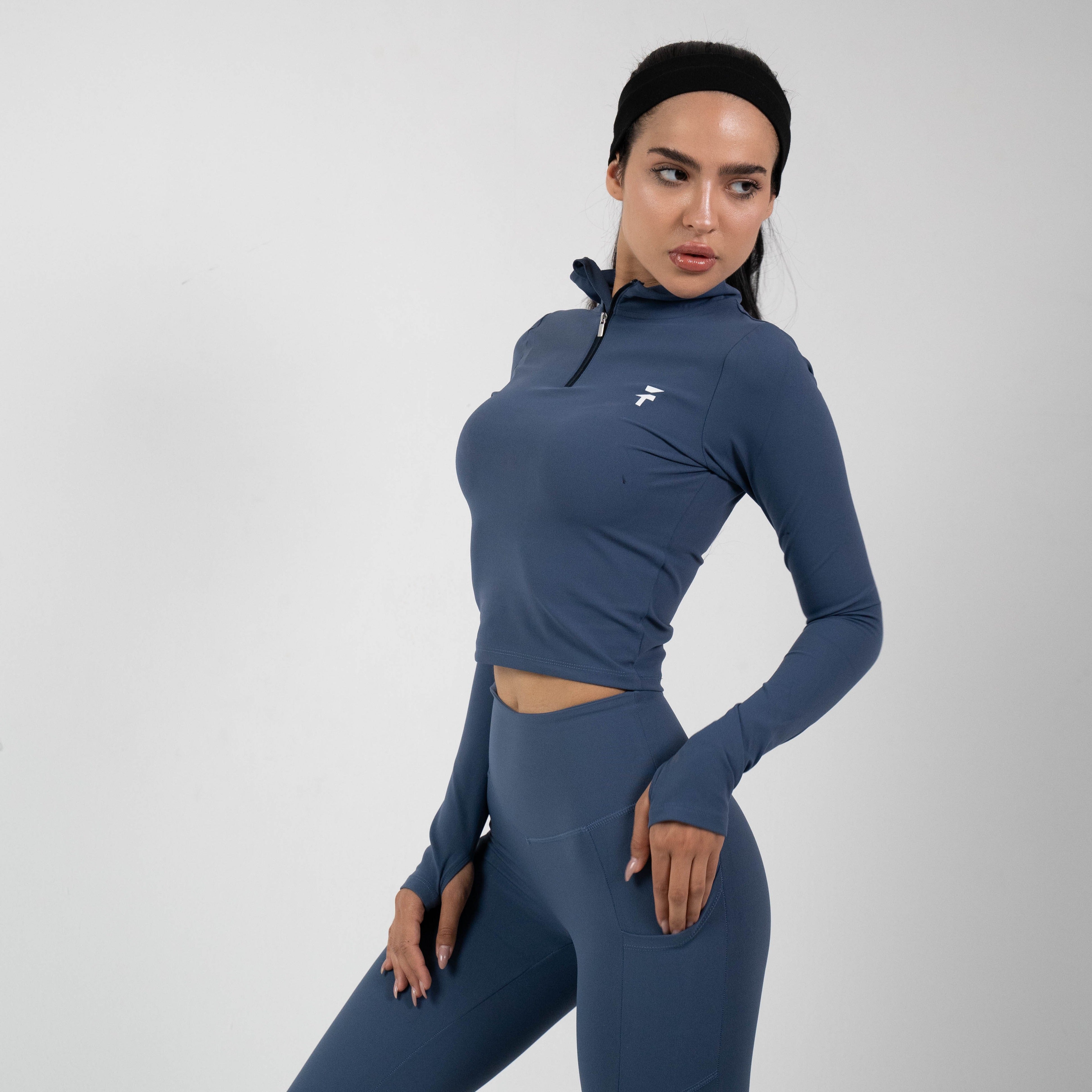 ULTRA SOFT ESSENTIAL POCKETED LEGGINGS - Warm Indigo