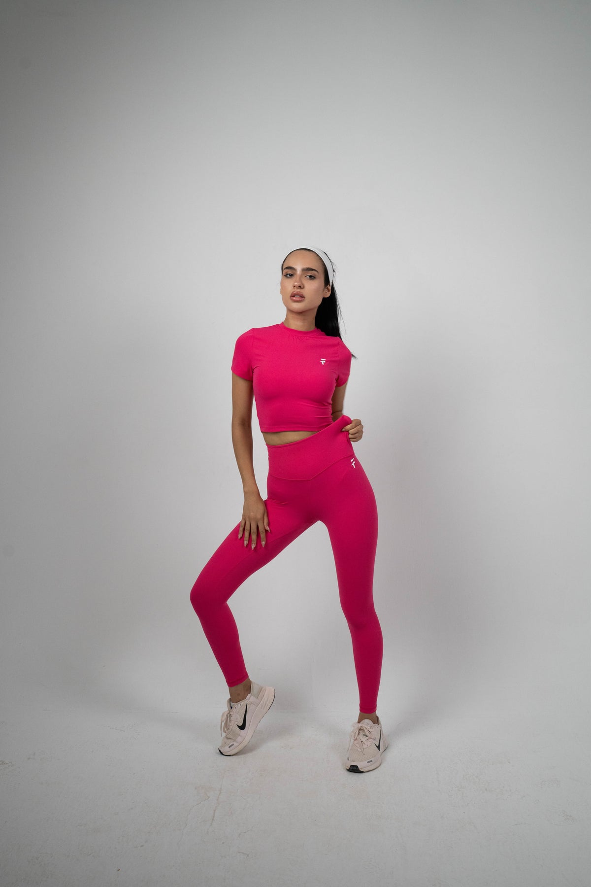 ULTRA SOFT ESSENTIAL LEGGINGS - Hot Pink - FIT TRIBE