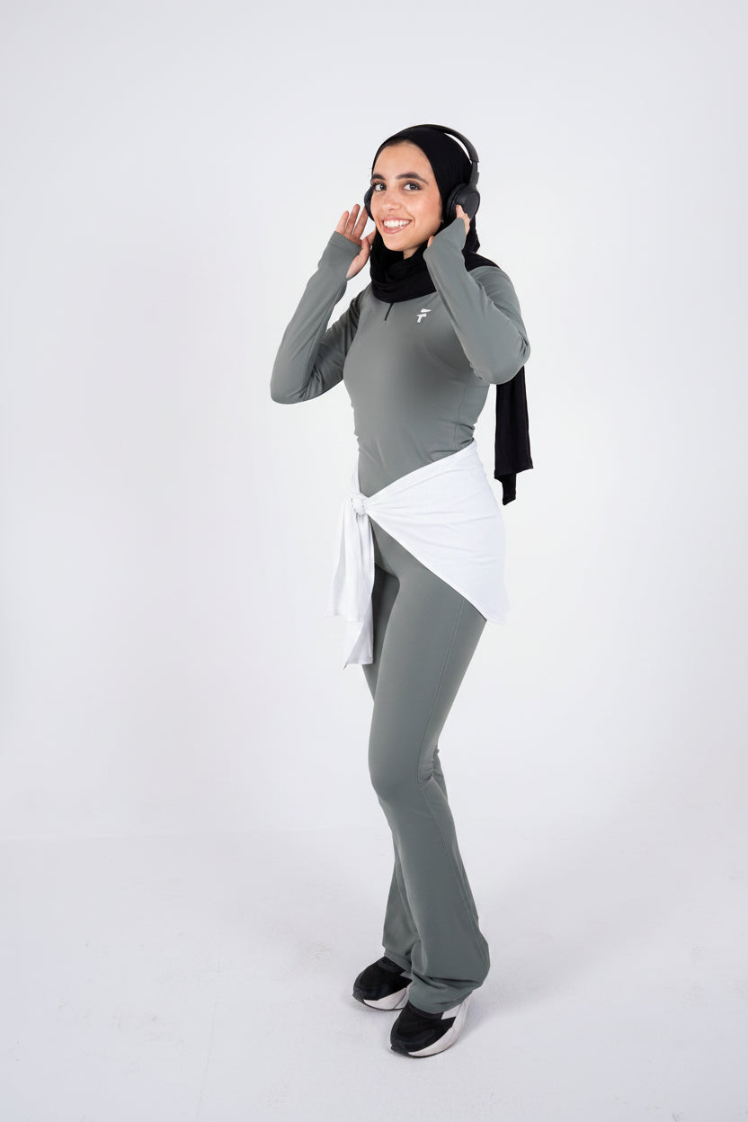 Performance Hip Cover - White - FIT TRIBE