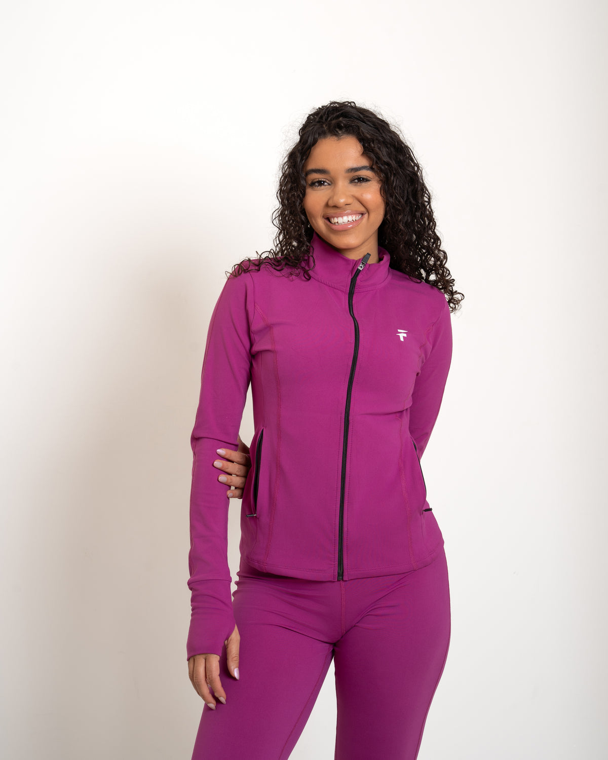 ULTRA SOFT ALL WEATHER JACKET - Purple Orchid - FIT TRIBE