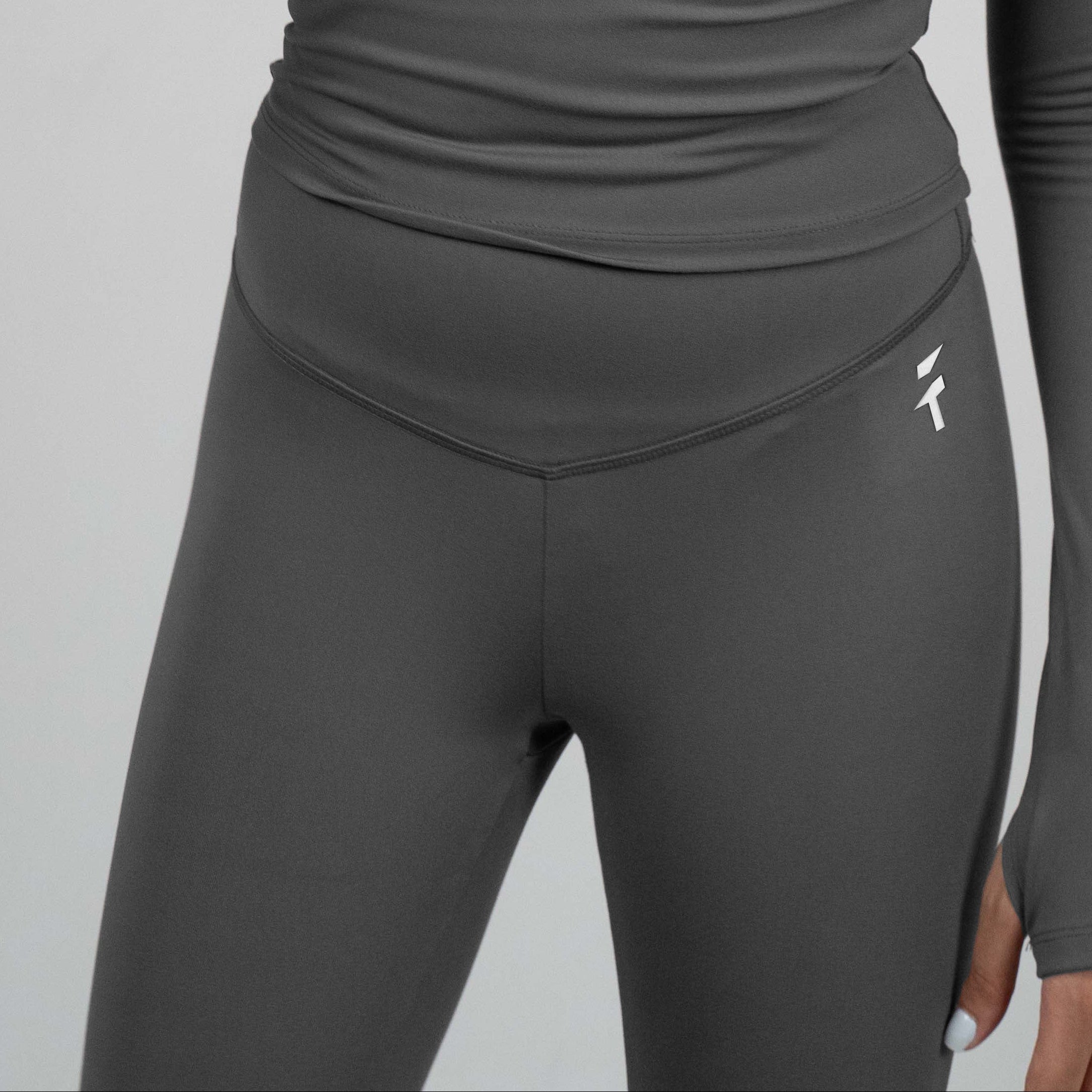 ULTRA SOFT ESSENTIAL LEGGINGS - Stone Grey