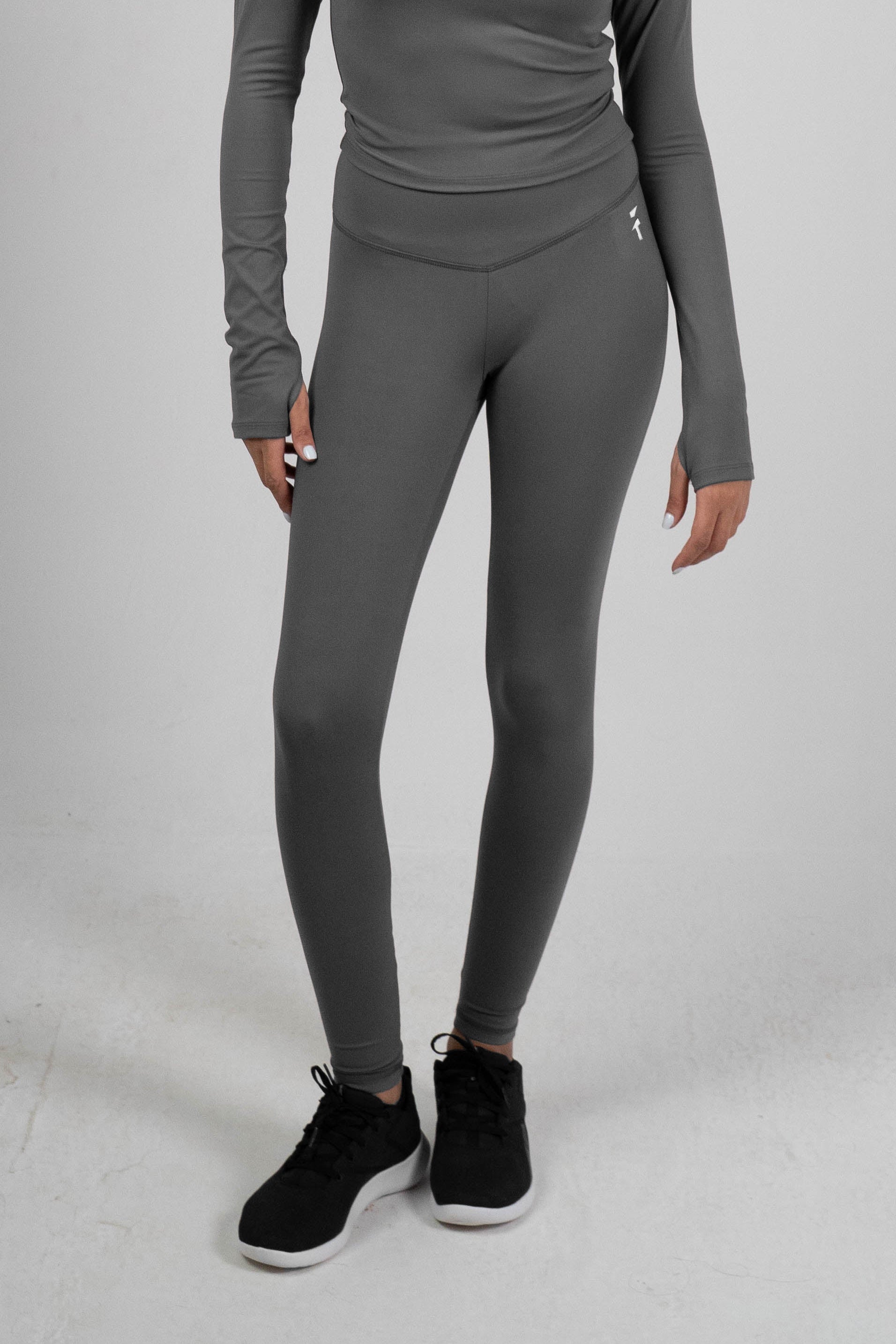 ULTRA SOFT ESSENTIAL LEGGINGS - Stone Grey