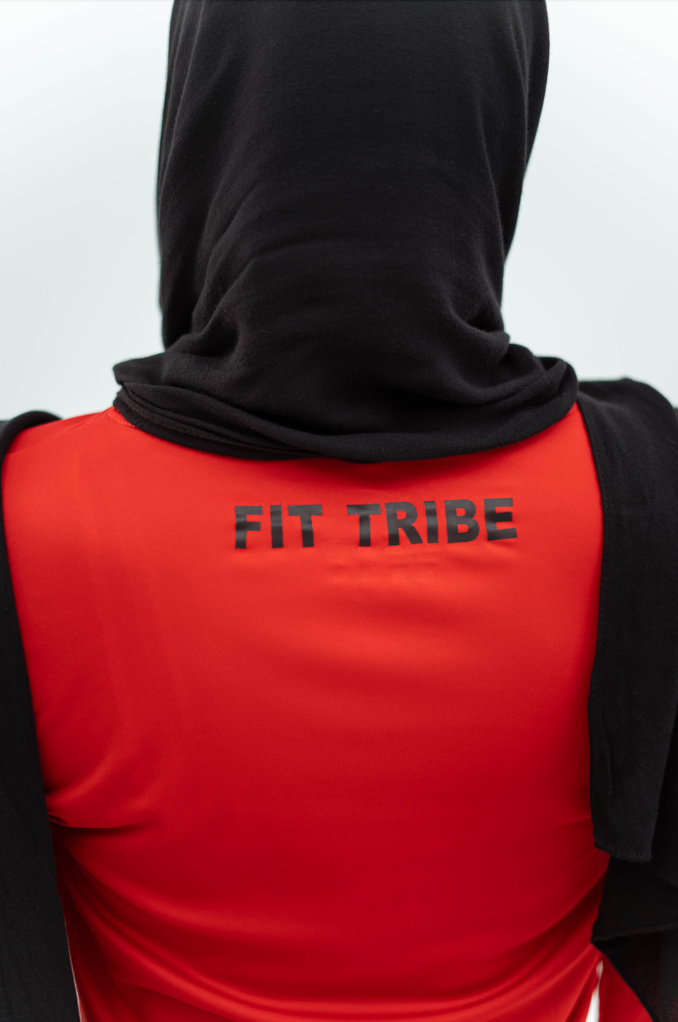 ESSENTIAL LONG SLEEVE TOP - Crimson Red - FIT TRIBE