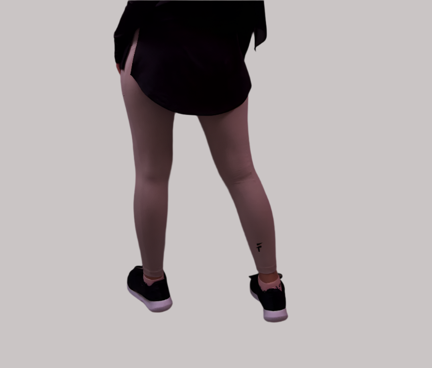 ULTRA SOFT ESSENTIAL POCKETED LEGGINGS - Ivory Beige - FIT TRIBE