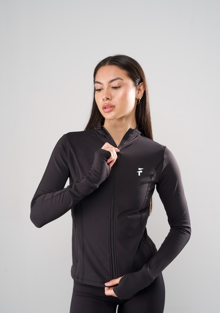 ULTRA SOFT ALL WEATHER JACKET - Black - FIT TRIBE