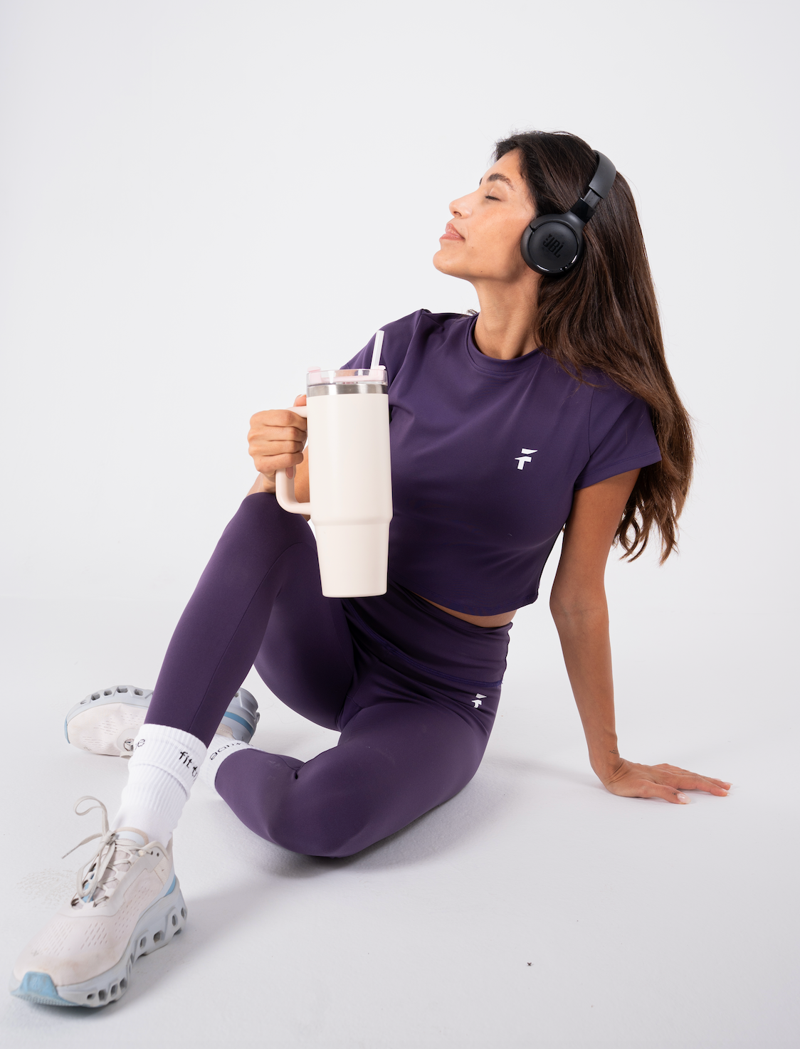 Ultra Soft Essential Leggings - Dark Berry - FIT TRIBE