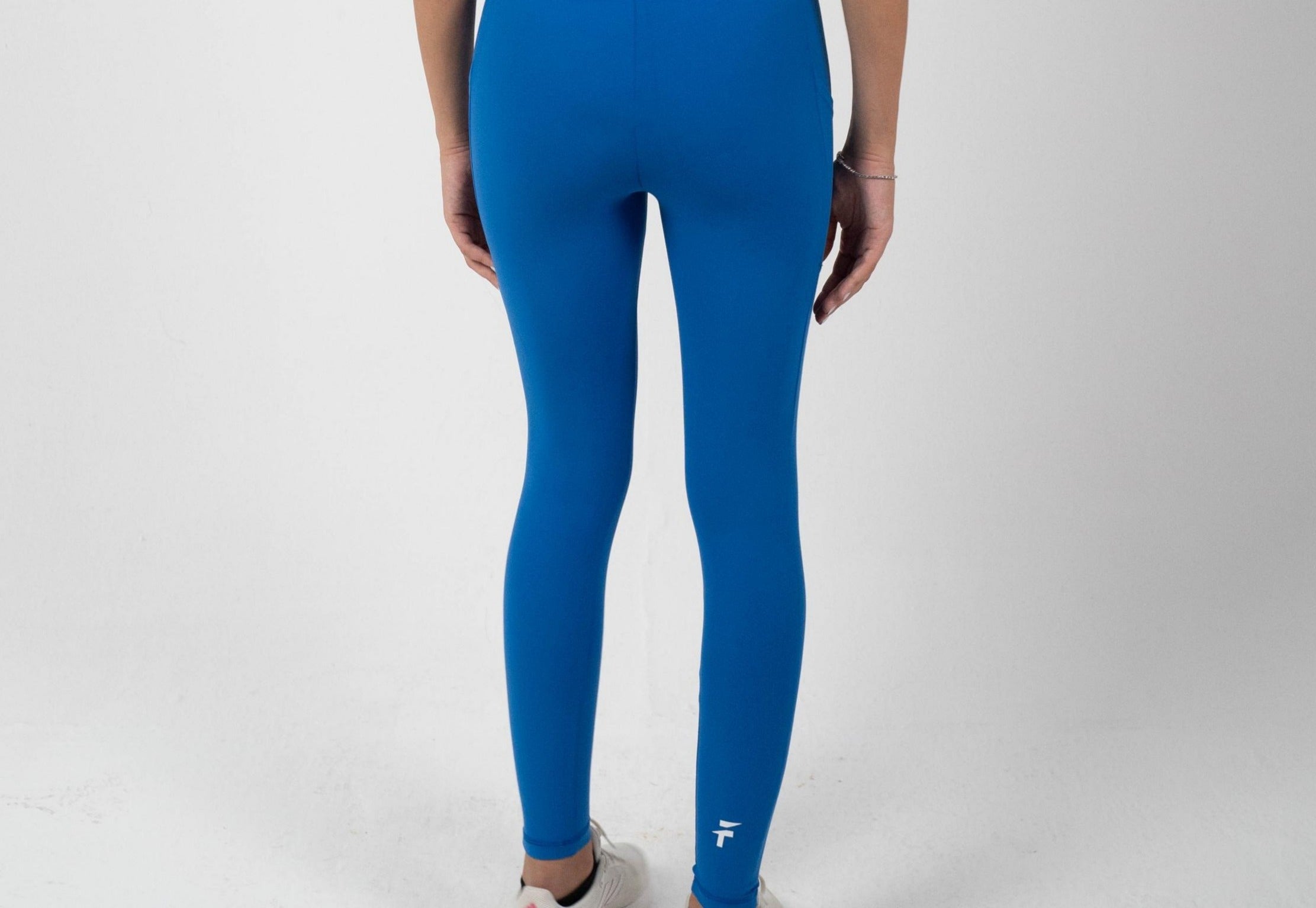 ULTRA SOFT ESSENTIAL POCKETED LEGGINGS - Primary Blue - FIT TRIBE