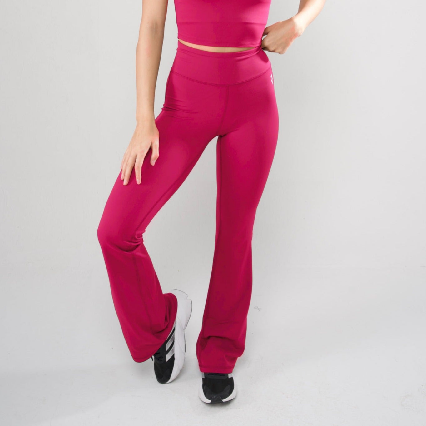 ULTRA SOFT PREMIUM FLARED PANTS - Hot Pink - FIT TRIBE