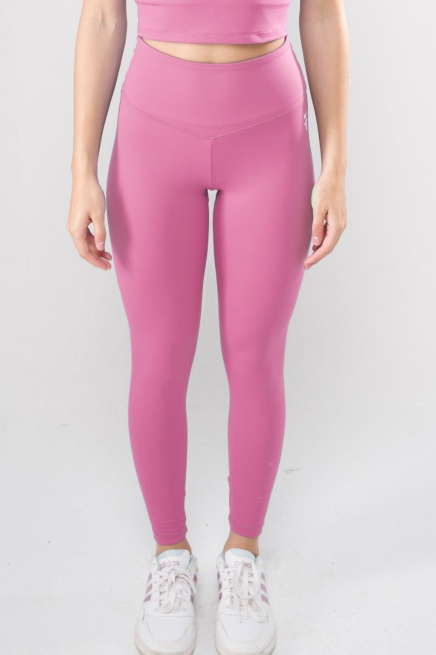 ULTRA SOFT ESSENTIAL LEGGINGS - Bubblegum Pink - FIT TRIBE