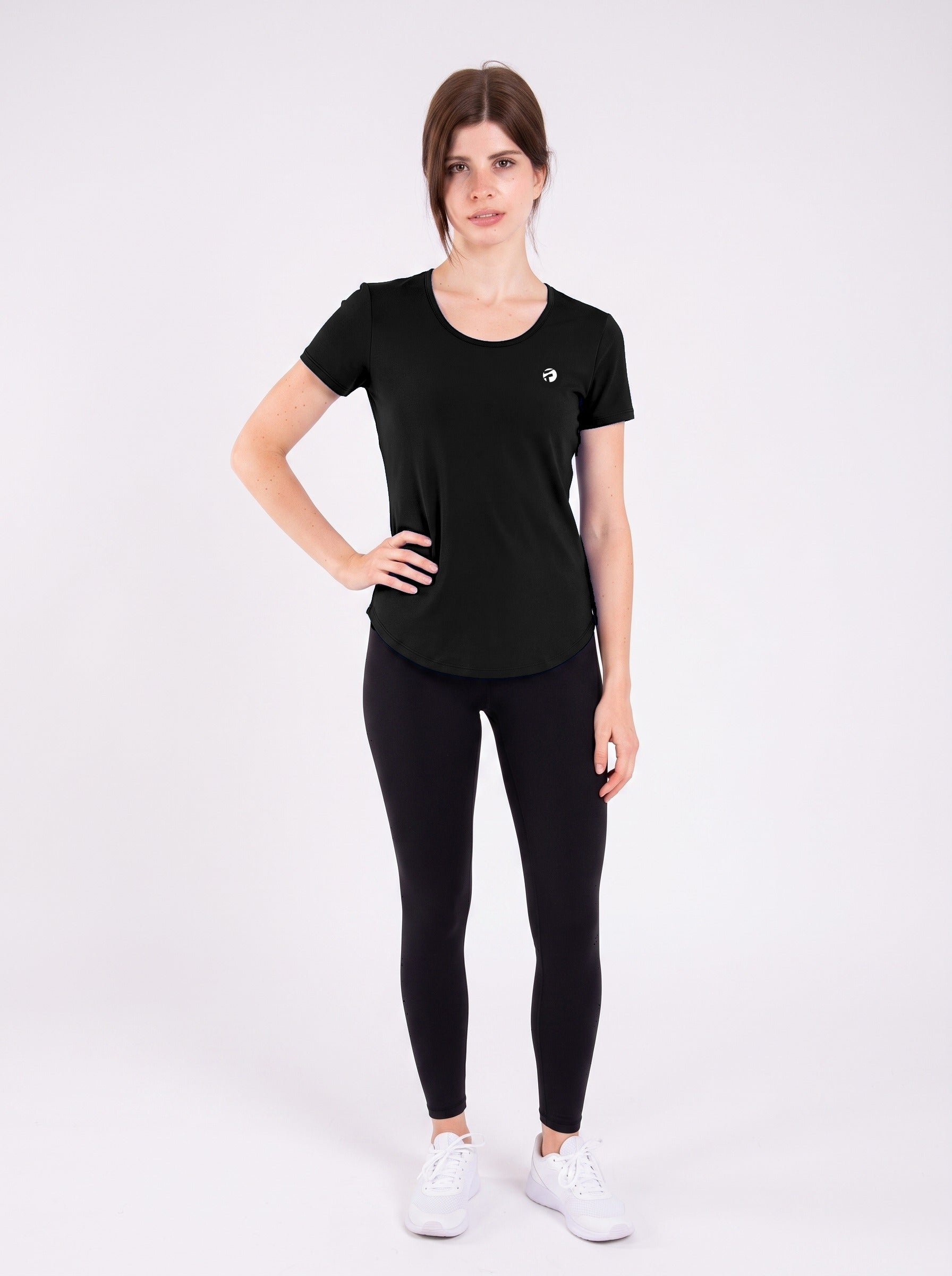 Signature Weave Tee - Black
