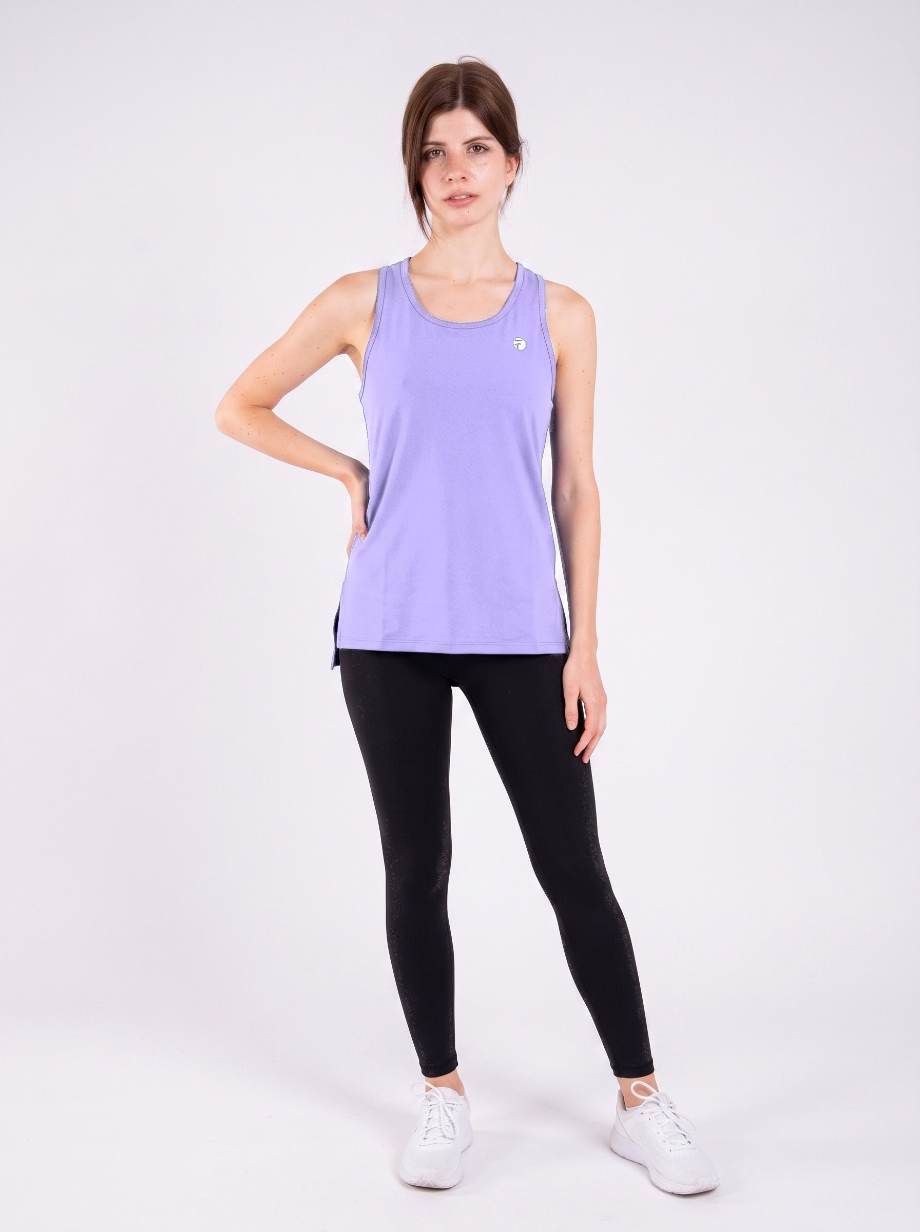 Signature Weave Tank - Lavender
