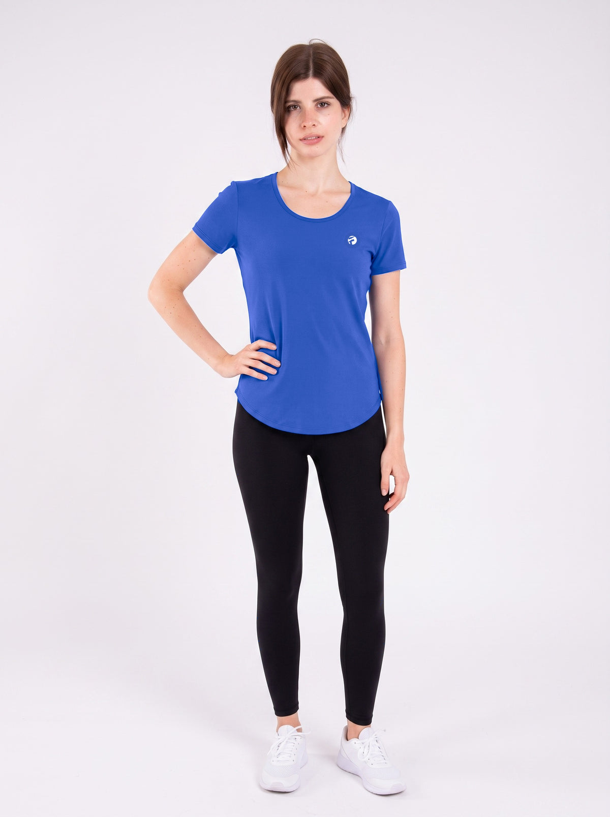 Signature Weave Tee - Royal Blue