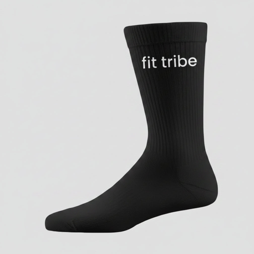 Everyday Essential Socks - Black - FIT TRIBE