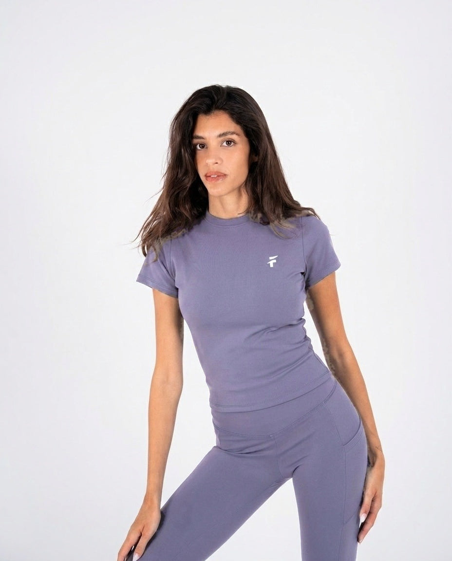 Ultra Soft Apex Longline Top - Graphite