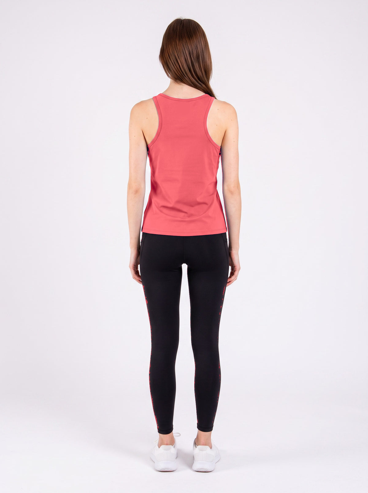 Signature Weave Tank - Watermelon - Back
