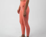 ULTRA SOFT ESSENTIAL LEGGINGS - Coral - FIT TRIBE