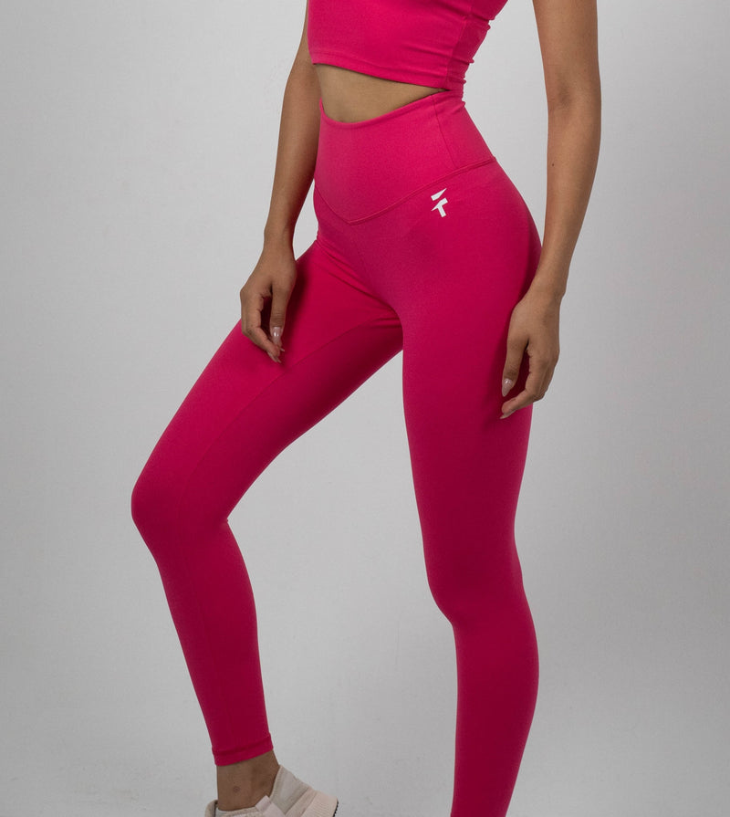 Ultra Comfort Essential Leggings - Hot Pink