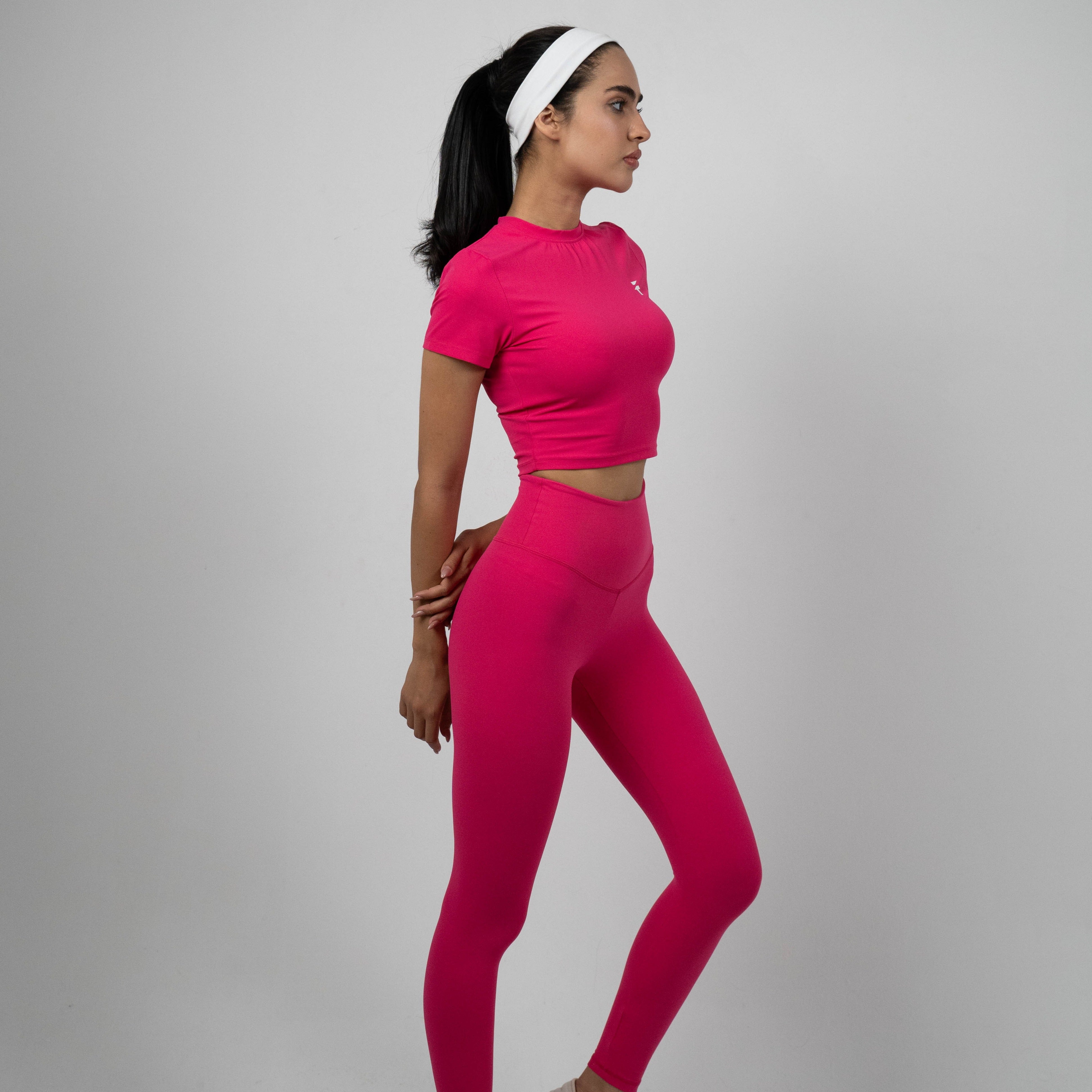 Pink essential leggings hotsell