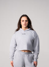 OFF-DUTY CLOUD COTTON HOODIE - Grey - FIT TRIBE