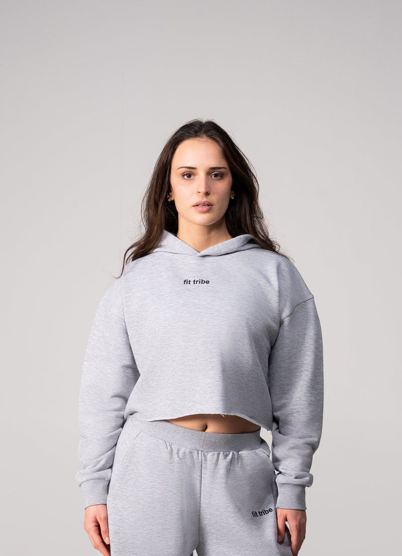 Off-Duty Cloud Cotton Hoodie - Grey