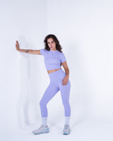 Ultra Soft Apex Leggings - Lavender - FIT TRIBE