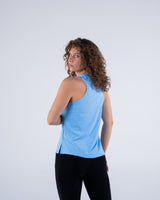 Signature Weave Tank - Baby Blue - FIT TRIBE