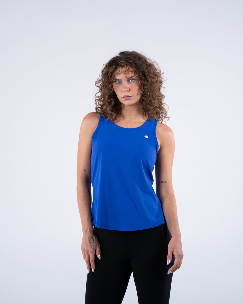 Signature Weave Tank - Royal Blue