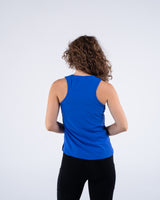 Signature Weave Tank - Royal Blue - FIT TRIBE