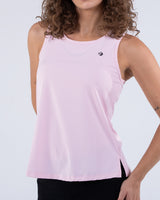 Signature Weave Tank - Baby Pink - FIT TRIBE