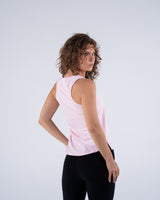 Signature Weave Tank - Baby Pink - FIT TRIBE