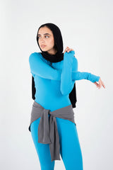 Performance Hip Cover - Grey - FIT TRIBE