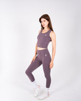 Ultra Soft Essential Leggings - Purple Haze - FIT TRIBE