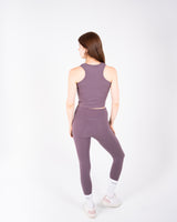 Ultra Soft Essential Leggings - Purple Haze - FIT TRIBE