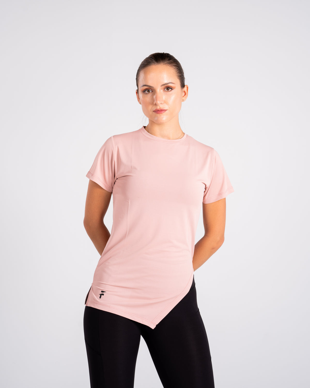 PERFORMANCE SHORT SLEEVE TOP  - Cashmere - FIT TRIBE