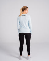 ESSENTIAL LONG SLEEVE TOP - Frost Blue - FIT TRIBE