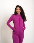 ULTRA SOFT ALL WEATHER  JACKET - Purple Orchid