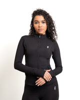 ULTRA SOFT ALL WEATHER  JACKET - Black - FIT TRIBE