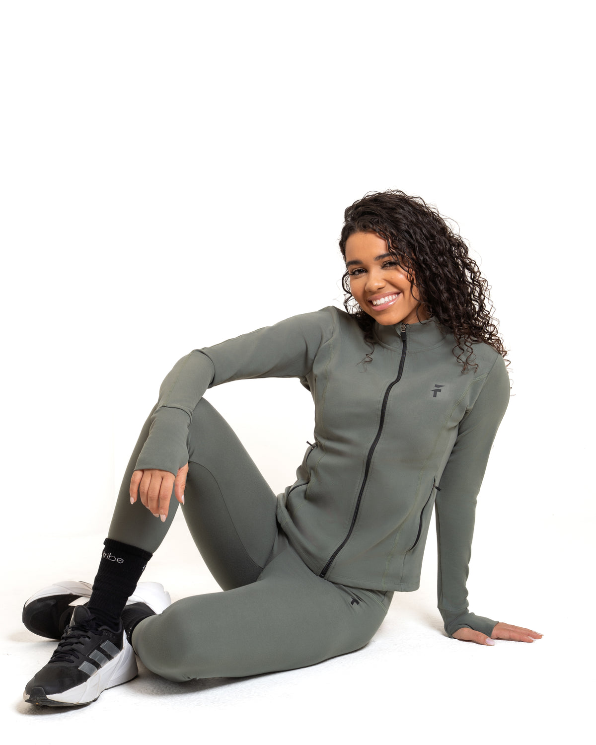 ULTRA SOFT ALL WEATHER  JACKET - Army Green - FIT TRIBE