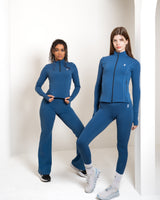 ULTRA SOFT ESSENTIAL LEGGINGS - Crystal Blue - FIT TRIBE