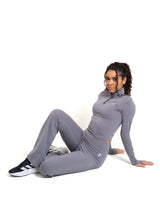 ULTRA SOFT PREMIUM FLARED PANTS - Stone Grey - FIT TRIBE