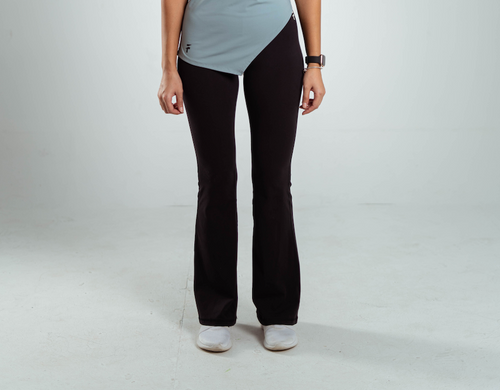 Ultra Soft Premium Flared Pants - Black