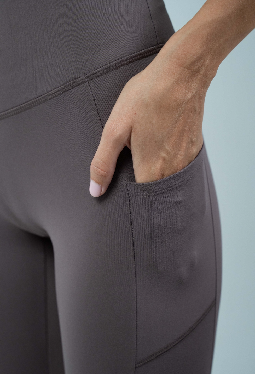 ULTRA SOFT ESSENTIAL POCKETED LEGGINGS - Purple Haze