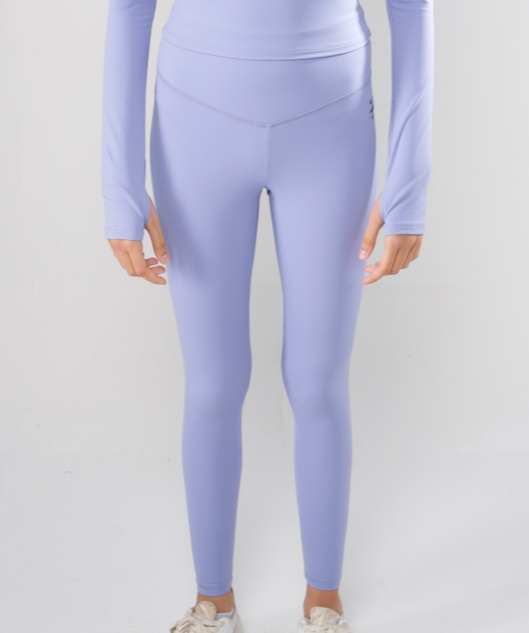 ULTRA SOFT ESSENTIAL LEGGINGS - Lilac Cloud - FIT TRIBE