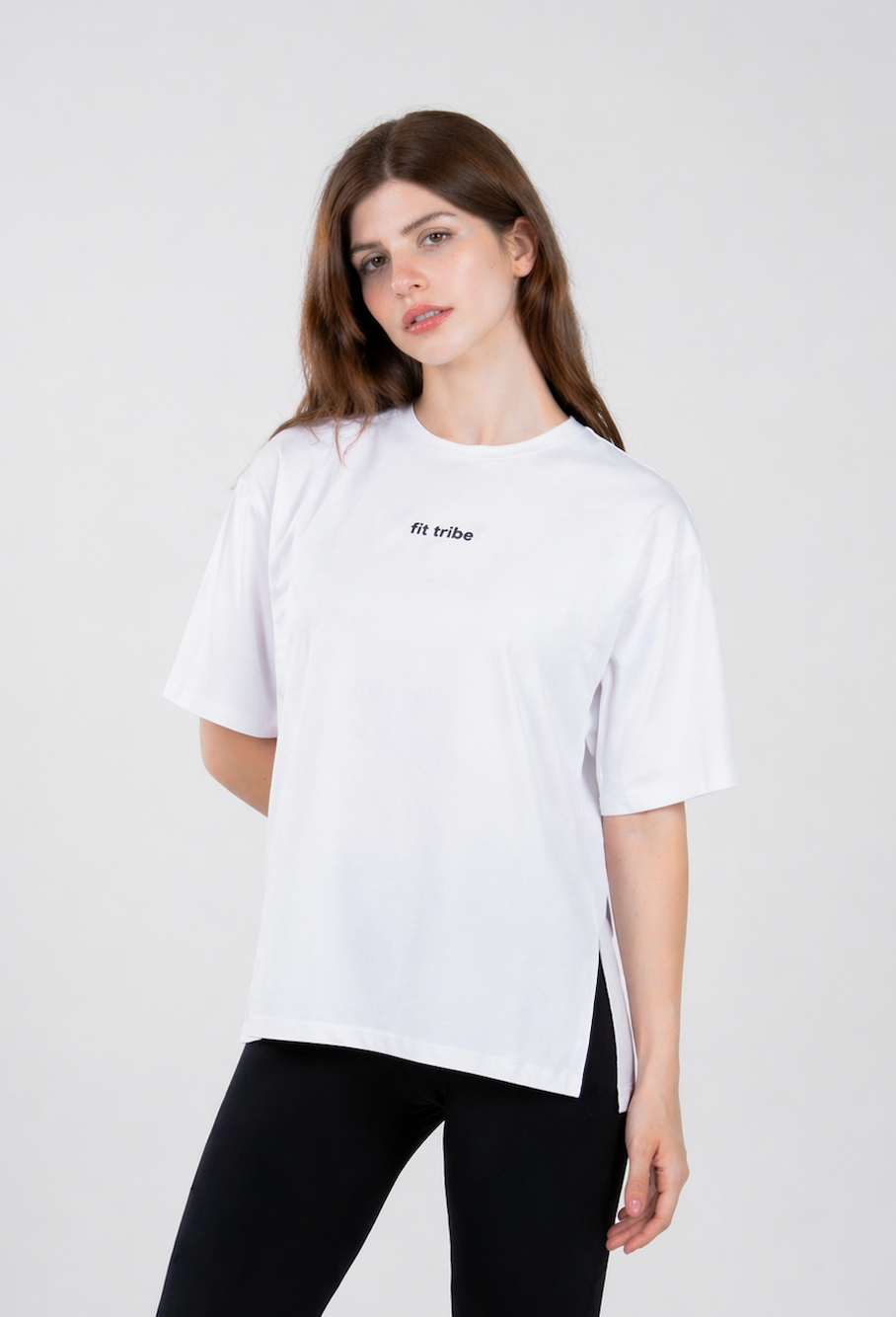 CLOUD COTTON OVERSIZED T-SHIRT – White - FIT TRIBE