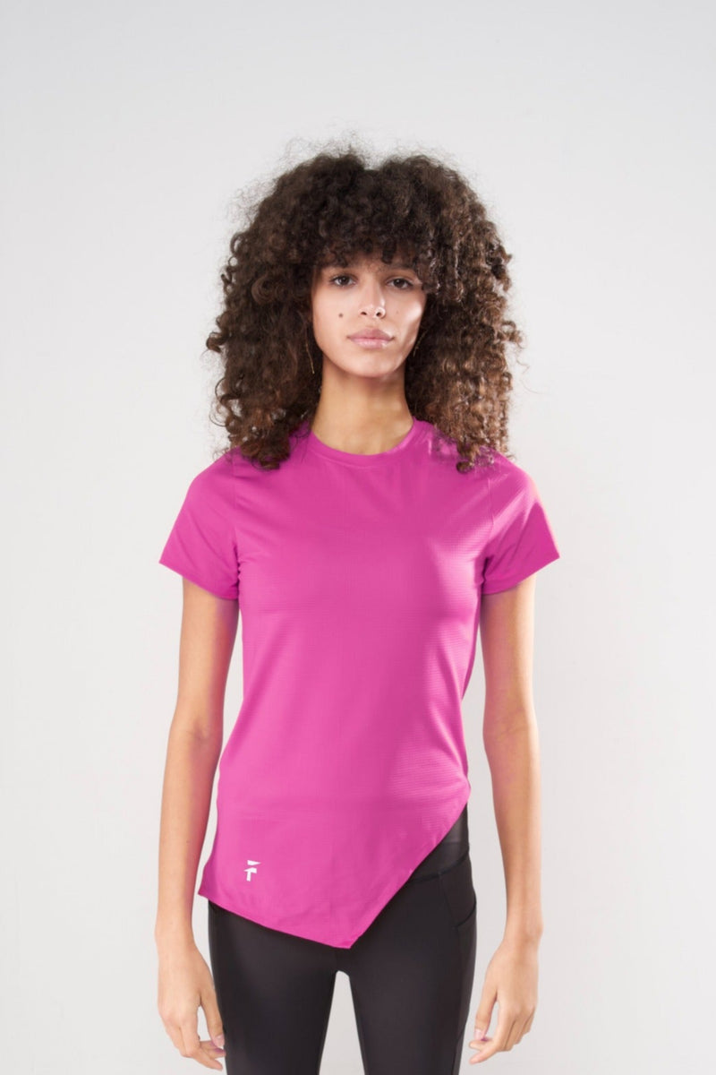 Performance Short Sleeve Top - Magenta