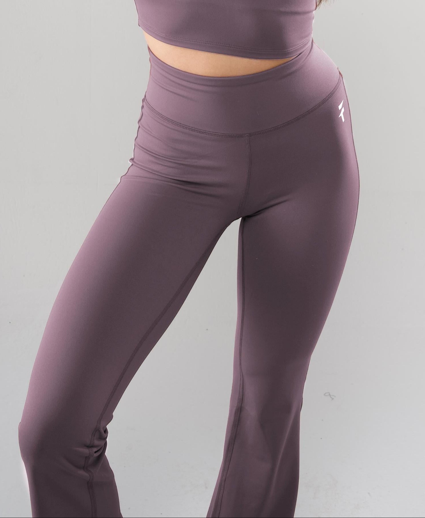 ULTRA SOFT PREMIUM FLARED PANTS - Purple Haze