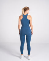 ULTRA SOFT ESSENTIAL TANK TOP - Crystal Blue - FIT TRIBE